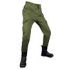 Pantaloni da moto da corsa uomo, pantaloni anti-caduta locomotiva, piedi legati casual multi-tasche da lavoro pantaloni da ciclismo, jeans, ginocchiere
