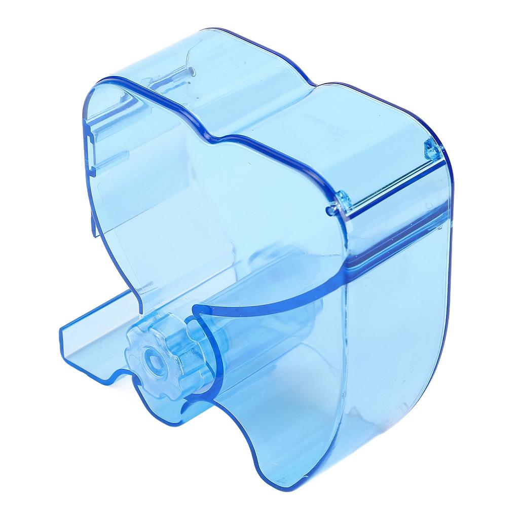 Zahnwatte Rollenbox Blau Sicher Robust Stromlinienförmiges Design Kardioider Watte Rollenspender