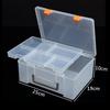PP Transparent Double-Layer Lego & Toy Organizer Box