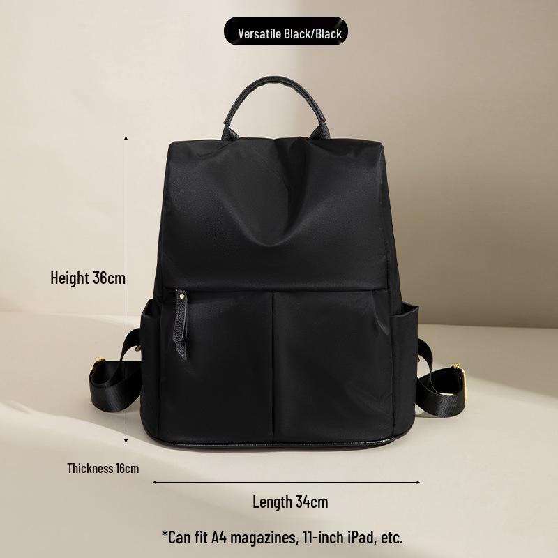2025 Damen Diebstahlsicherer Leichter Rucksack aus Oxford-Stoff: Neue Mode, Große Kapazität, Lässige Reisetasche