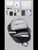 14-Inch Large Capacity Backpack for Men and Women, Customizable LOGO, Korean Style Schoolbag for Middle School Students