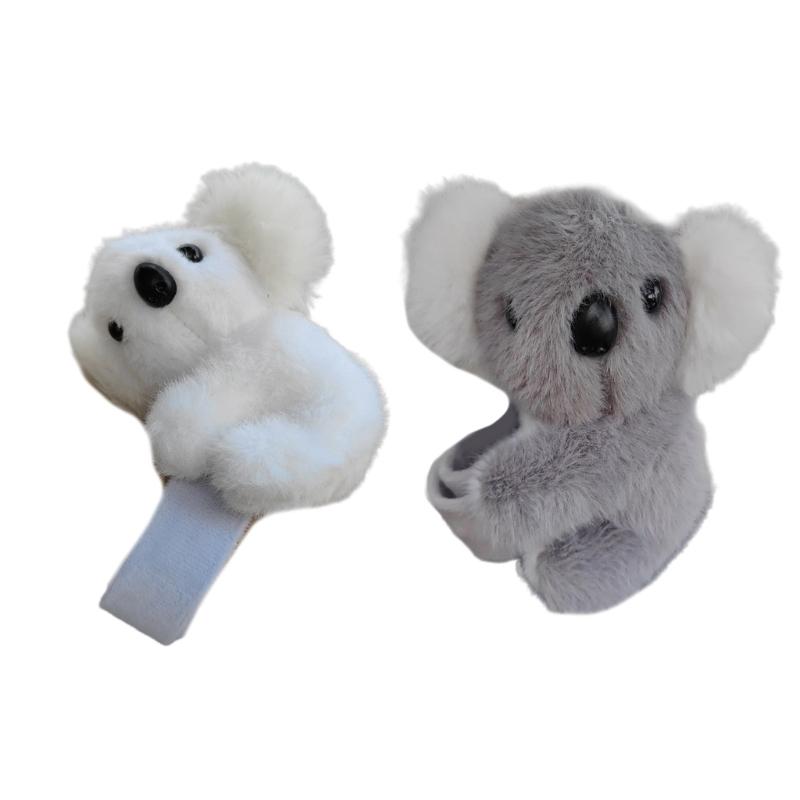 Unique Koala Doll Wristband Cartoon Animal Toy Bracelet Handmade Birthday Gift Cute Wrist Strap Decoration for Kids