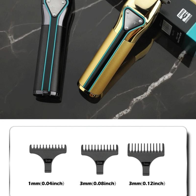 New VGR V-960 Hair Clipper Metal Hair Trimmer Professional Beard Shaver USB Rechargeable Haircut Machine Cordless Trimmer for Men Home Razor Shaver