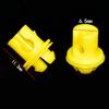 High Quality Interior Door Clips Clips Yellow 12MM*6.7MM 51217404345 Car Truck Parts Clamp Not Universal Fitment For BMW