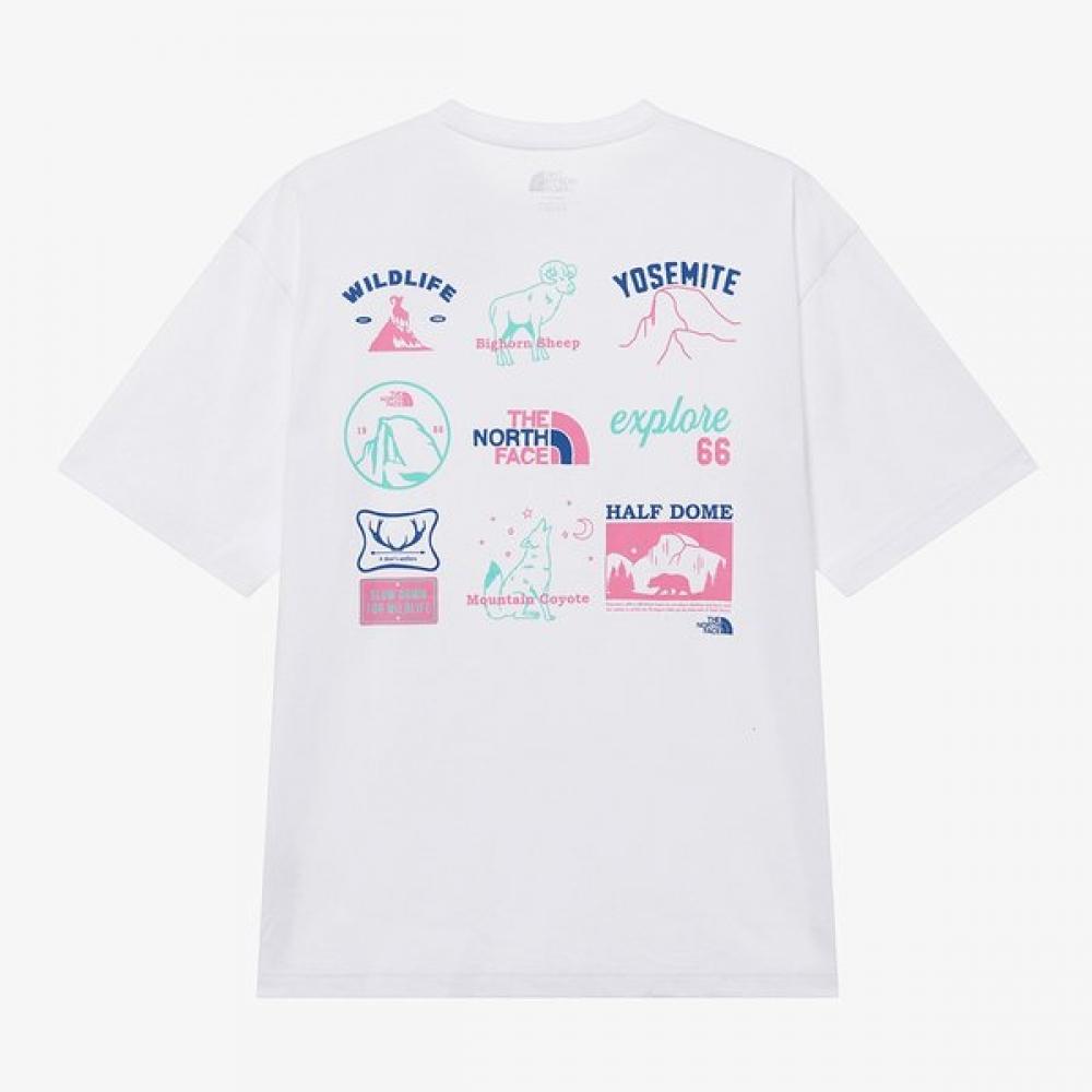 

The North Face Adventure Short Sleeve Round Tee Nt7ur06k WHITE/115