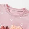 Children's Pink 3-Year-Old Autumn T-shirt Long Sleeve Base Shirt