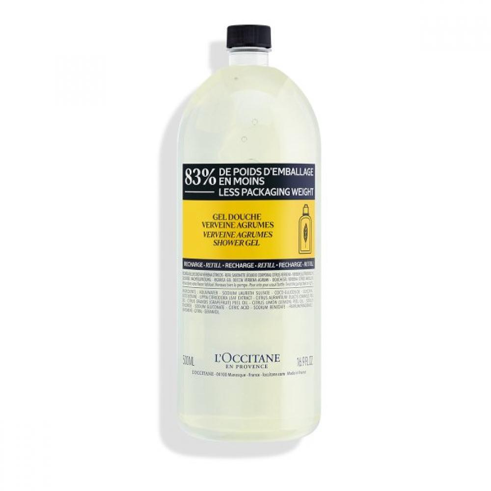 L Occitane Citrus Verbena Shower geL refiLL 500mL Single option