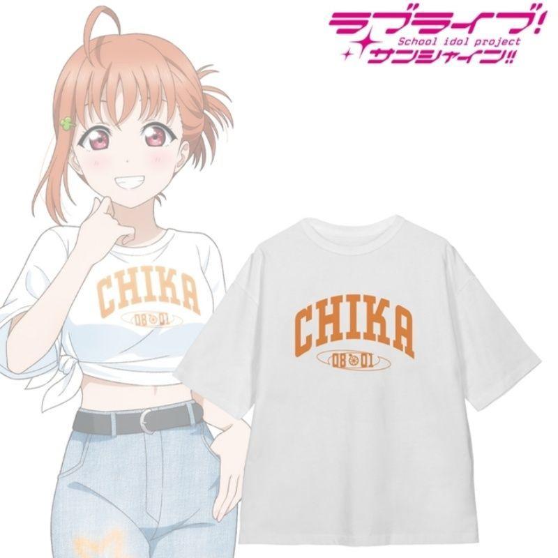 

Anime Lovelive Sunshine Aqoursarti Mate Same Tshirt Cotton Summer Tops for Unisex Women Short Sleeve Tee Daily Clothing T Shirt S