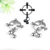 Piercing Round Surgical Steel Adjustable Nipple Nail Nipple Ring Body Piercing Jewelry Non-Piercing