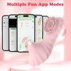 Wearable Vibrator Female Clitoral Stimulation Mini Vibrator APP Control G-spot Massager Female Masturbator Couple Jumping Eggs