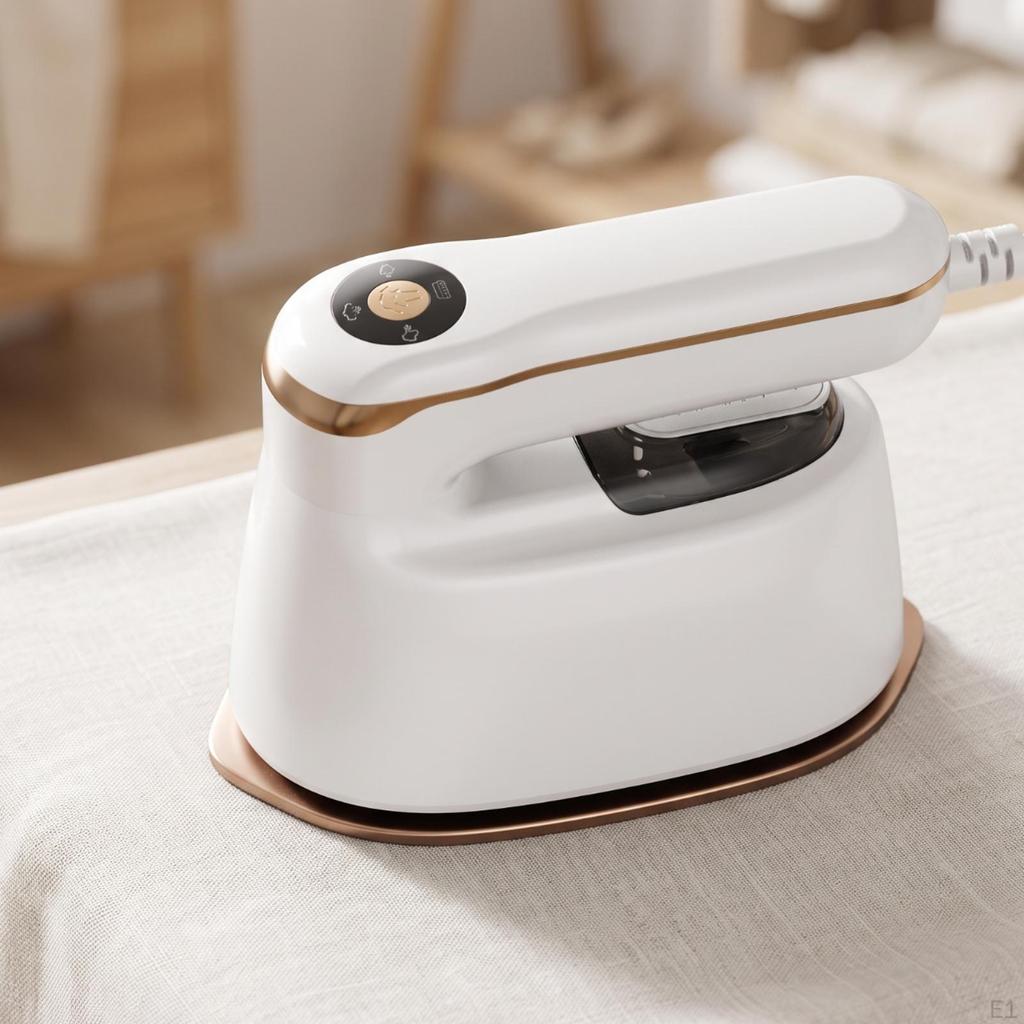 Garment Steamer 2in1 Clothes Portable Steam Iron for Sojourners, Students, Dorm, Home