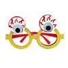 Durable Lightweight Festive Frames Halloween Pumpkin Glasses, Funny Eyewear for Kids Adults, Spooky Party Cute Ghost Eyeglass Photo Booth Props, Trick
