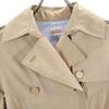 KEMPEL Trench Coat 36 Beige Waist Belt Women Used