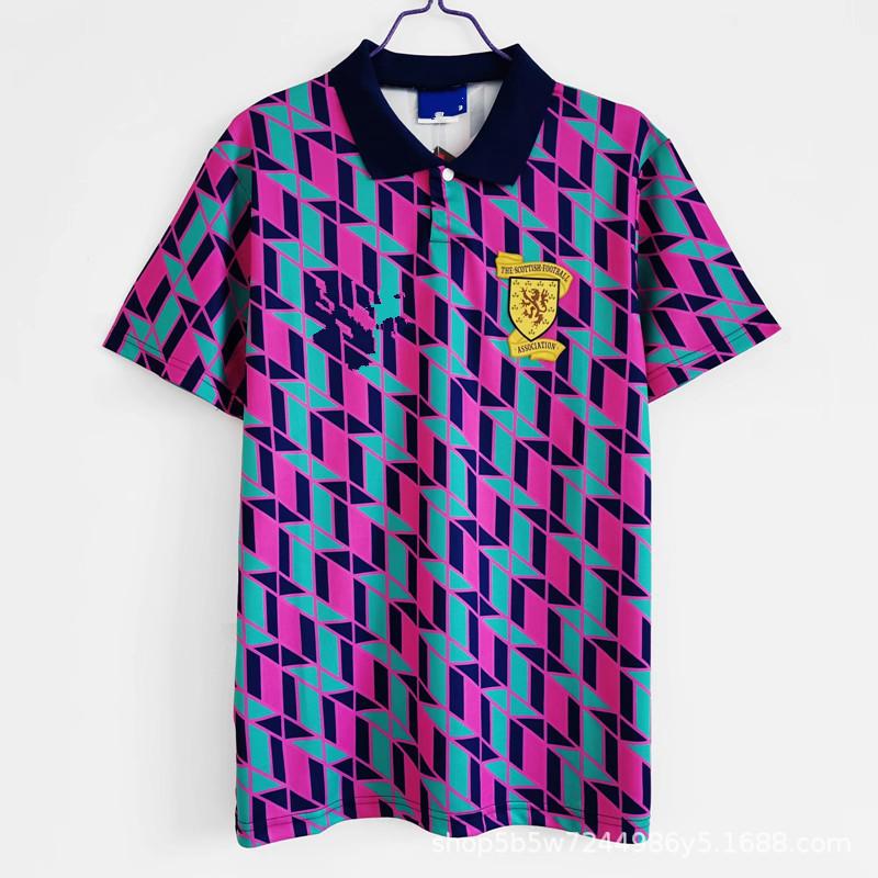1990 German Scotland Main Vintage Vintage Field Player Edition Jersey, German Müller Kross Havertz Jersey