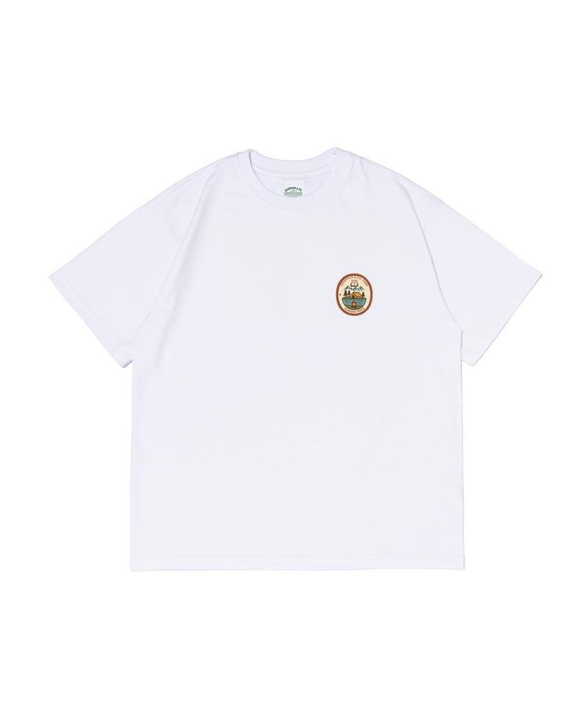 Wogseuaenko Outdoor Natürliches Kurzarm-T-Shirt (Weiß)