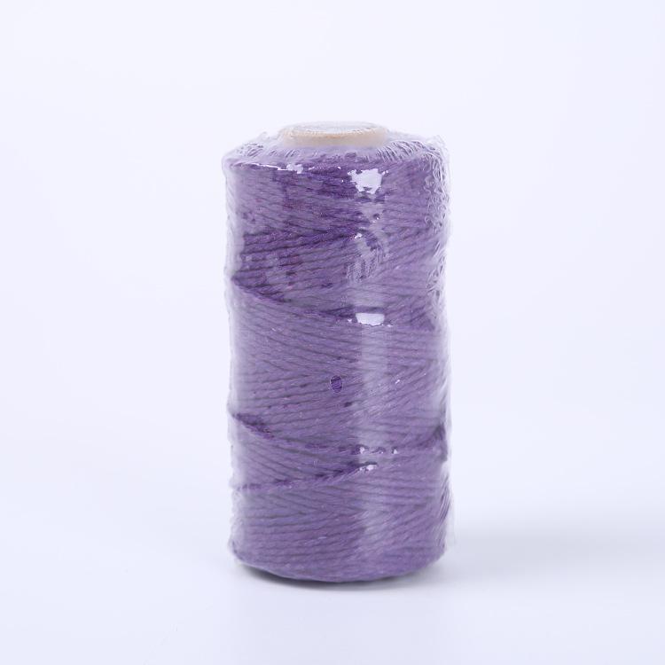 Biały Sznurek, Bawełniany Sznurek Cukierniczy, 328 Stóp 2 MM Naturalnie Biały Bawełniany Sznurek do Rękodzieła, Sznurek do Pakowania Prezentów, Wystrój Domu