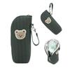 Insulated Baby Bottle Bag Bear Graphic Design Portable Bottle Carrier Breast Milk Storage Temperature Control Travel Daycare Organizer