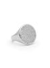 Forchaser Circle Ring - White