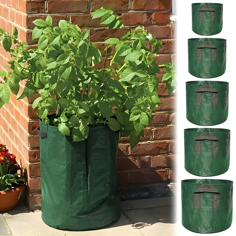 1-10 Gallons Plant Grow Bag Veg Planting Bag Gardening Tools and Planting Supplies Growing Bags for Seedlings Gardening Supplies