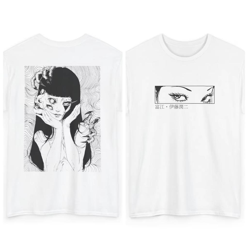 Koszulka Anime Tomie, Manga Junji Ito, Koszulka Graficzna Unisex dla Kobiet i Mężczyzn
