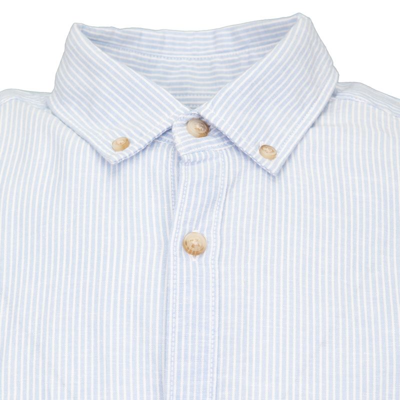 Men's Summer Cotton Striped Shirt JACK & JONES