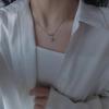 Balance Ball Pendant Necklace Simple Fashion Cold Style Accessories Summer Niche Hip Hop Personality Collarbone Chain