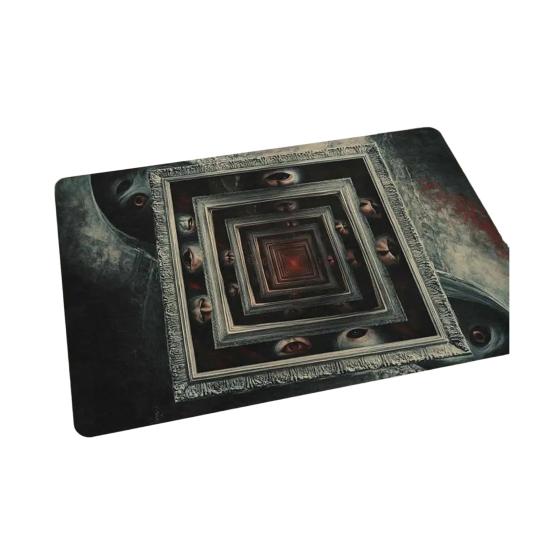 3D Hole Floor Rug Optical Illusion Floor Mat Realistic Bottomless Pit Doormat Non-Slip Bathroom Rug