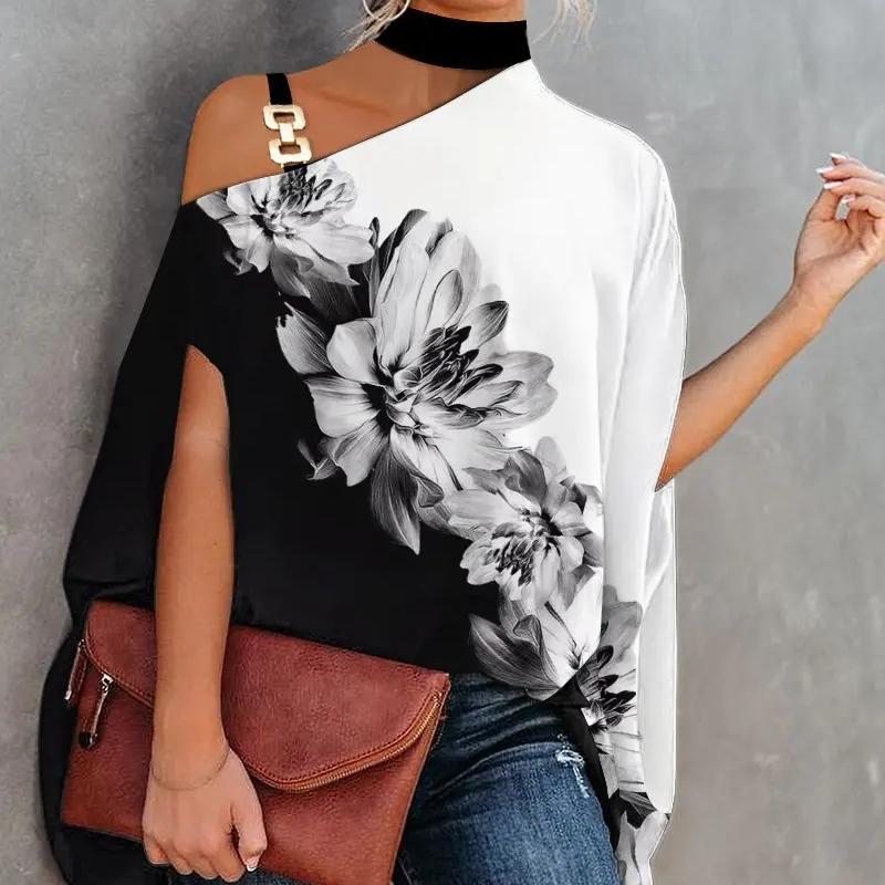 

YYFS Женские модные повседневные летние весенние топы блузки и рубашки M