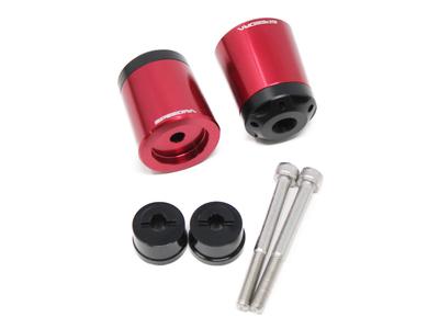 Speedra, SSK Aluminum Bar End Color: Red HONDA CBR250RR/CB400SF/CB400SB/CBR600RR/NC700X/NC700S/NC750S/RC750X/VFR800F/INTEGRA