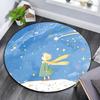 The Little Prince2 Round Area Rug,Carpet Rug for Living Room Bedroom Sofa Playroom Decor,Non-slip Floor Mat