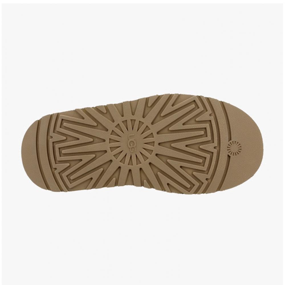 UGG Chestnut Bicolor Braid Platform Slipper 1174471