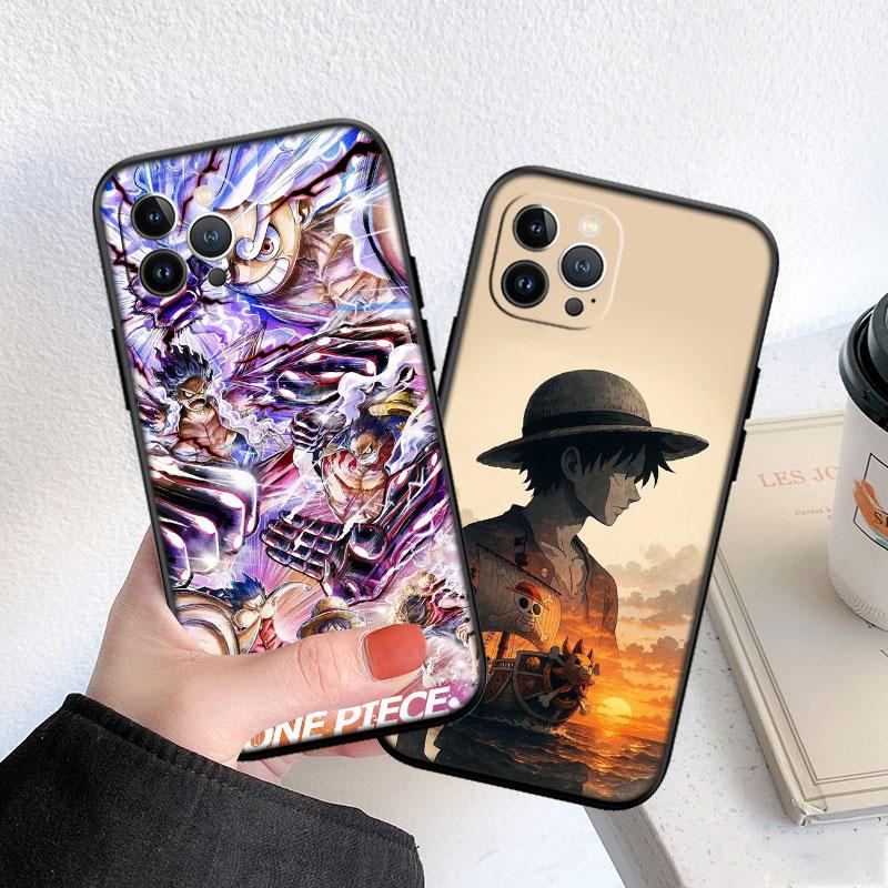 One Piece Luffy Nami Soft Shell Phone Case for OPPO A40 A60 A80 A15 A16 A16K A12 A17 A17K A54 A54S A53 A53S A55 A56 A57 A98 F23