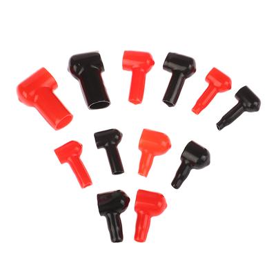 2Pcs Battery Terminal Insulating Cap Battery Pile Head Cap Positive And Negative Pole Clamping Column Protective Sleeve Ups Batt