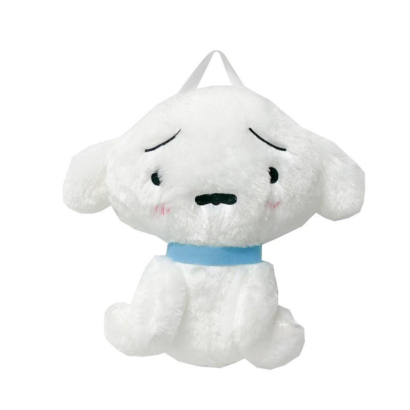Crayon Cartoon Shin Chan Shiro Plush Backpack For Girl Heart Toy Peripheral