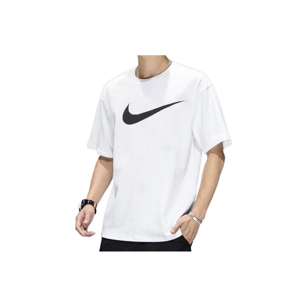 Nike T Shirts Men's White Crew Neck Moderate BV0628-100