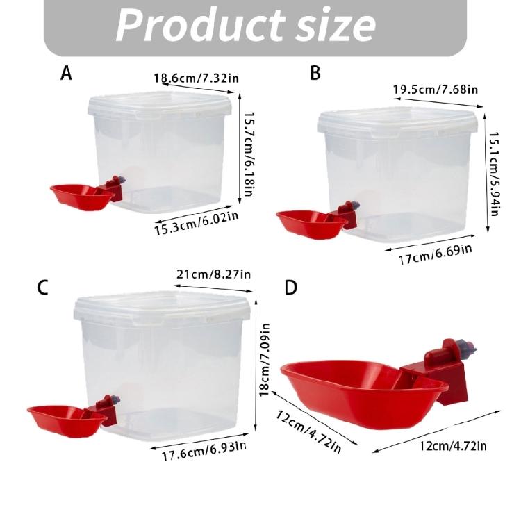 Automatic Water Feeder Water Dispenser For Small To Large Breeds Providing Continuous Watering of Day And Night