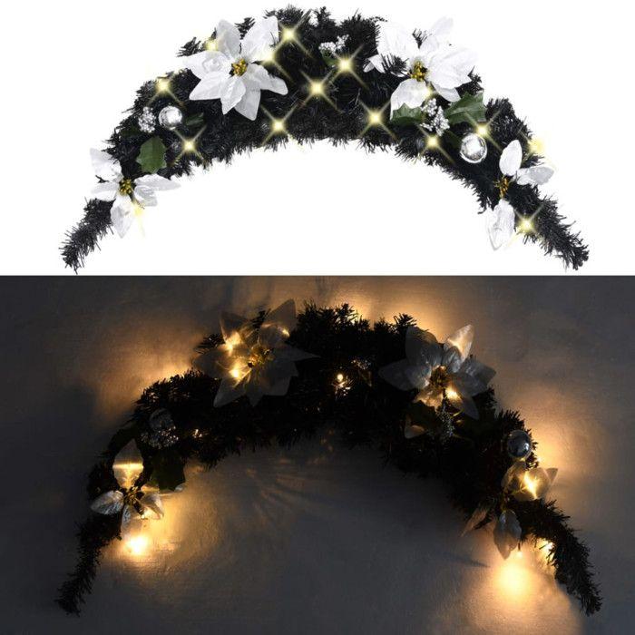 VidaXL Arche de Noël avec Lumières LED Décoration de Noël Lumineux Eclairage Maison Jardin Intérieur Extérieur en Plein Air 320981