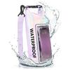 2/5L Schwimmen PVC Pack Dry Bag Touchscreen Outdoor Wasserdicht Schulter Kajak Taschen Trekking Drifting Rafting Surfen Bootfahren Tasche