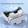 Advanced VR Mask Nose Pad with Fan Cooling, Comfortable Anti Sweat Designing for MQ 3S Gaming Players