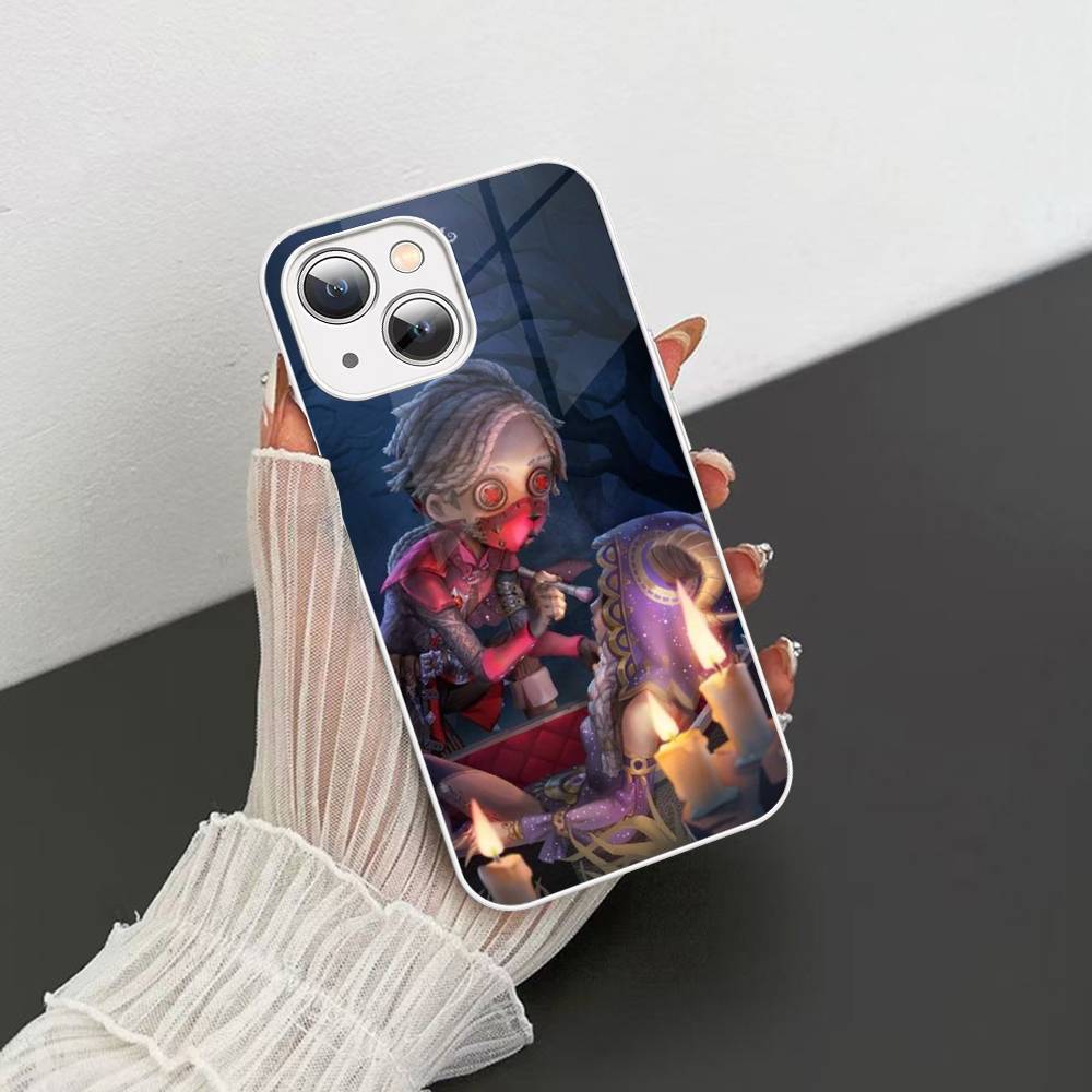 Horror Game I-Identity V Gehärtetes Glas Für Iphone 14 13 12 11 Pro Mini XS MAX 14Plus X XS XR Hüllen