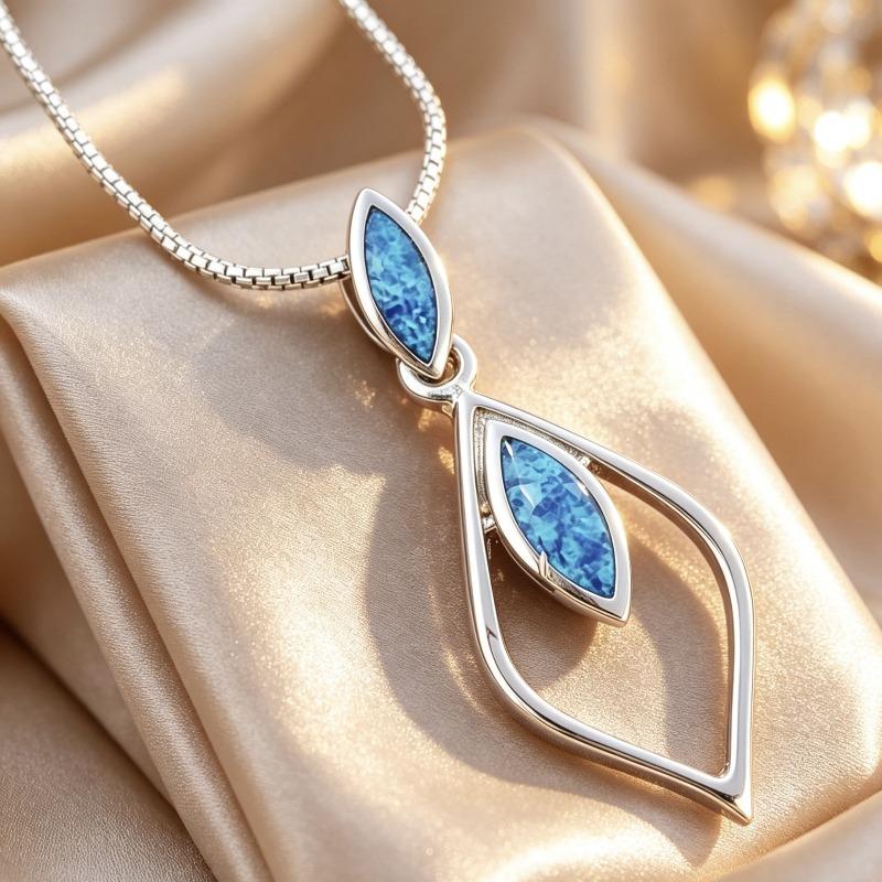 2026 New Necklace Pendant Opal Women s Necklace