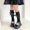 Bowknot Boot Socks Leg Warmers for Teen Girls Long Leg Cover Cute Knee Stockings Child Socks Ankle Heap Sock Breathable