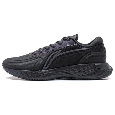 Li Ning Cloud Shield Cushioning Slip Resistant Abrasion Resistant Low Top Running Shoes Women's Black ARST058-1