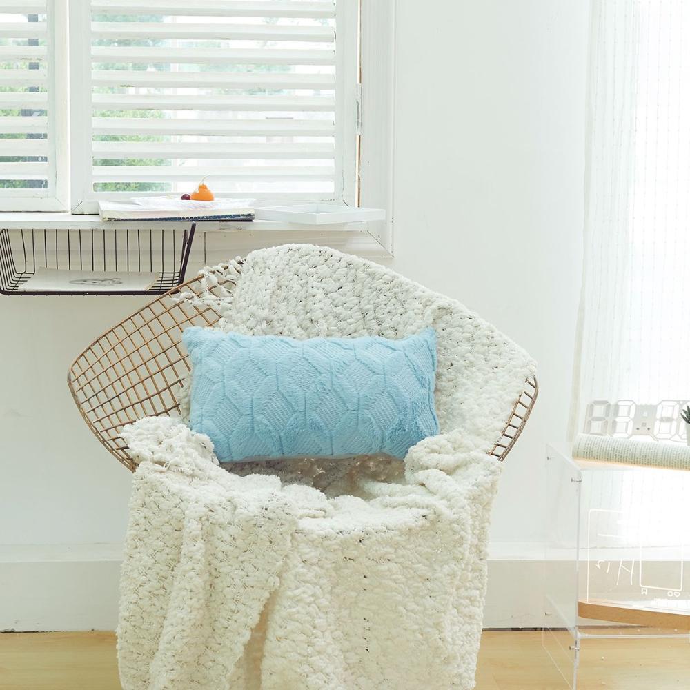 Rectangular For Livingroom,Bed Cotton Cloth Pillow Case Home Textile Sofa Decor Cushion Cover