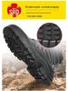 Insulated Waterproof Electrician Safety Shoes - Anti-Smash, Puncture-Resistant, Wear-Resistant Rubber Sole, Dustproof Work Boots