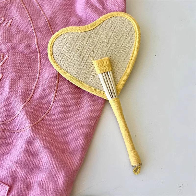 

Прочный плетеный вручную веер из рогоза с изображением животного: Милый летний портативный кулон