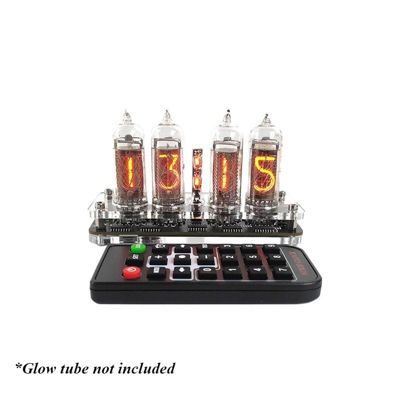 4 Digit IN14 True Glow Tube Clock Base Nixie Tube Motherboard Accessory Electronic Clock Maintenance Desktop Decoration Ornament