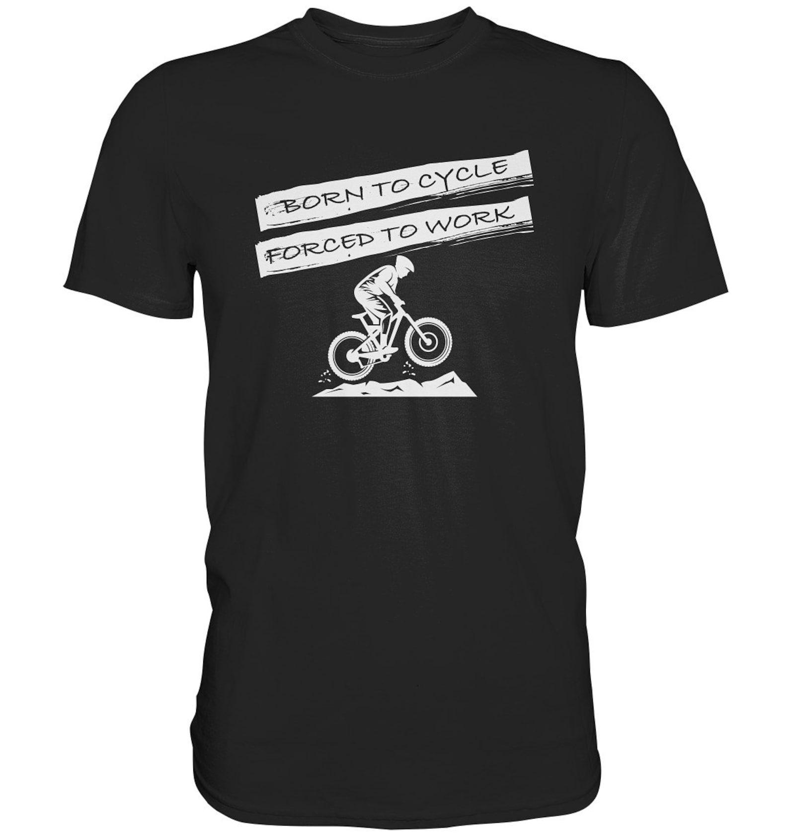 Bicycle T-Shirt Mountain Biker Mountain Bike Cyclist - Premium Shirt 3XL