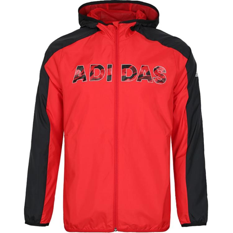 Adidas Jacket YB LW WV JKT Red Black Teenagers DM7064 176