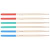 3 Paar 5A Holz Drumsticks Pack Set Kit Anti-Rutsch Musikinstrument Zubehör für Erwachsene Kinder